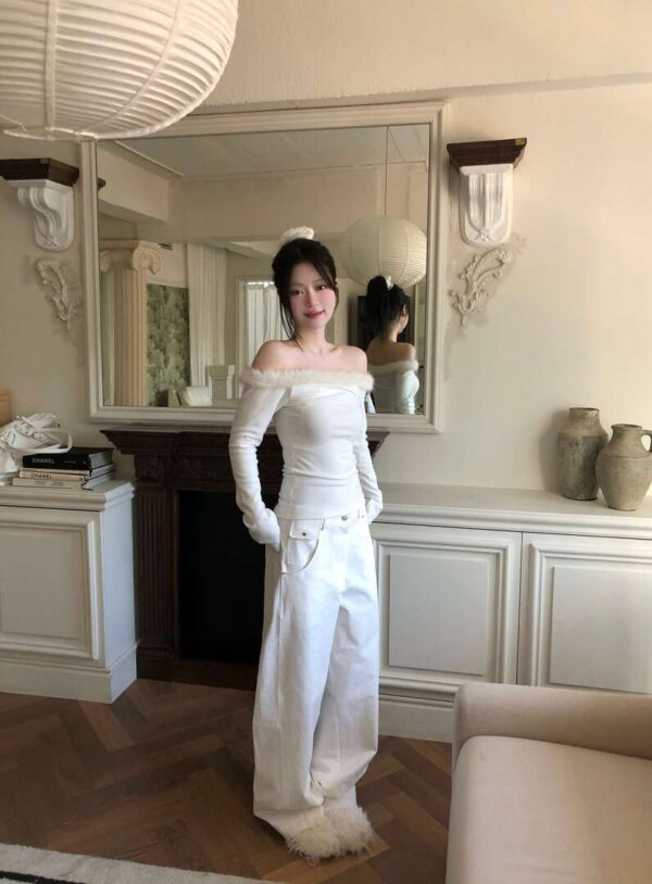 2 Z43 Eleanor艾莉諾的設計師直筒長褲