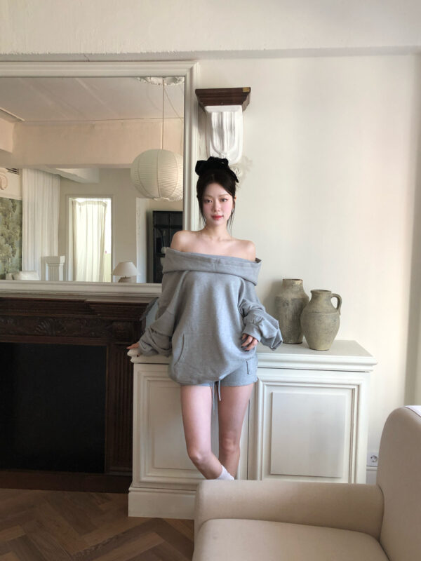 Z14 Hashina哈希娜鬆緊腰彈力口袋短褲