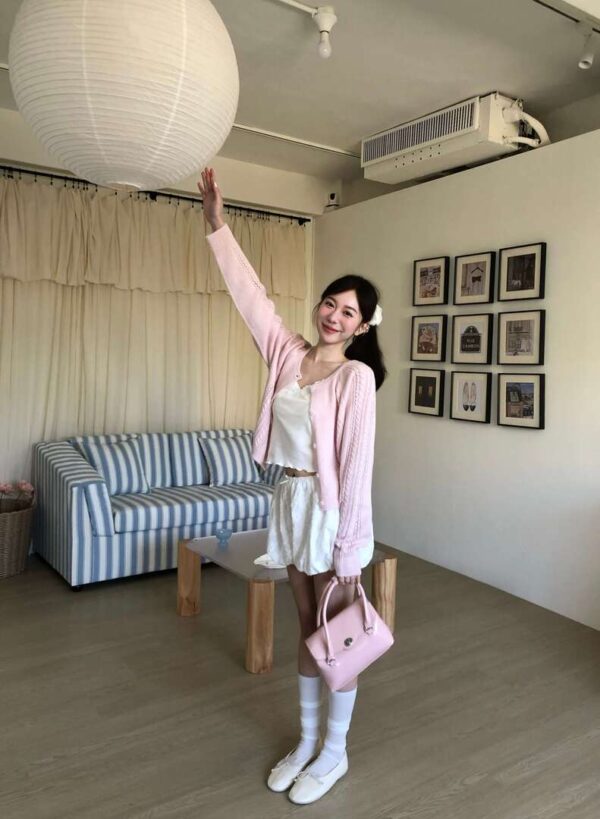 AB18 凡爾賽的玫瑰園法式蕾絲背心