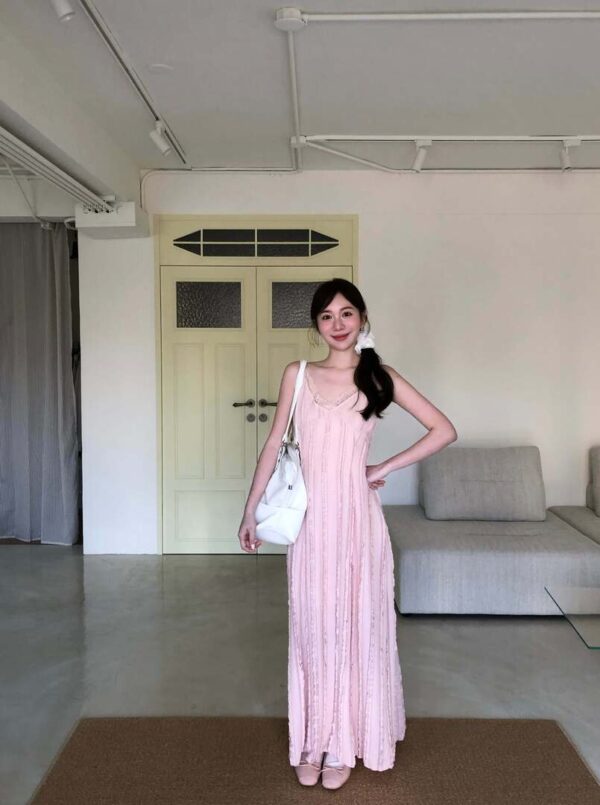 1 (84) AB13 Heidi海蒂的巴黎浪漫假期柔軟布蕾絲長洋