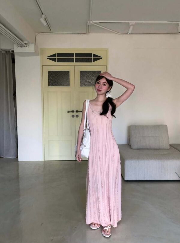 7 AB13 Heidi海蒂的巴黎浪漫假期柔軟布蕾絲長洋