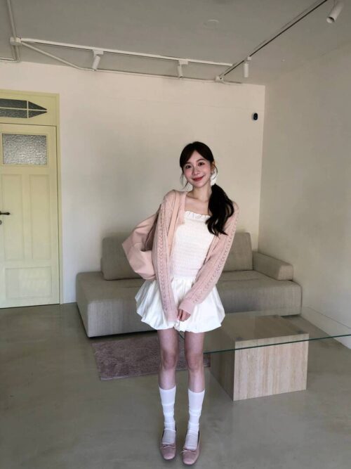 AB17 Chris克麗絲的精緻柔軟針織衫薄外套