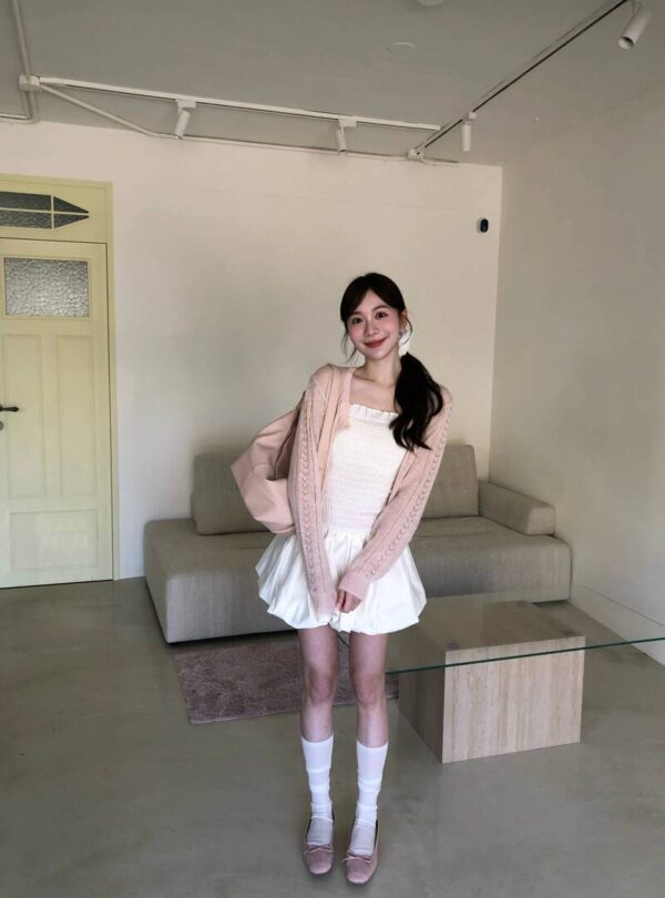 AB17 Chris克麗絲的精緻柔軟針織衫薄外套