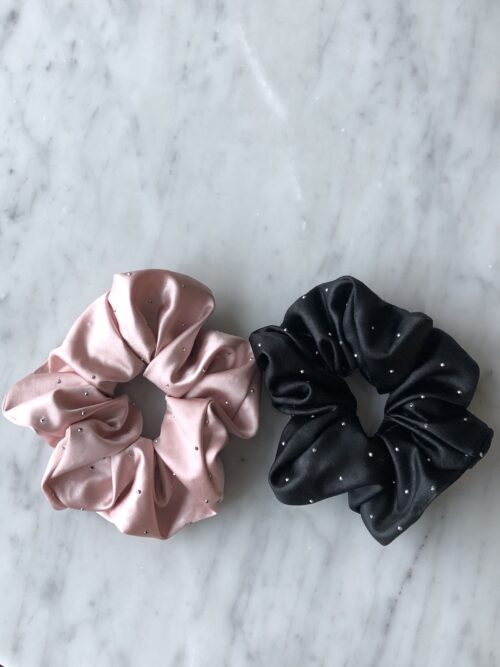 AB36 莫斯科的小閃鑽緞面大腸圈