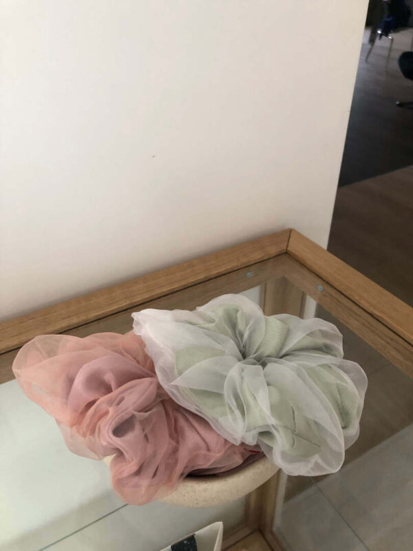 AC24 Olive奧莉芙的柔紗緞面大腸圈