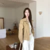 AD04 Sylvie希爾薇的柔霧復古法式夾克