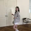 AD20 Clémence克萊蒙絲霧感薄夾克風衣外套
