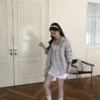 AD20 Clémence克萊蒙絲霧感薄夾克風衣外套