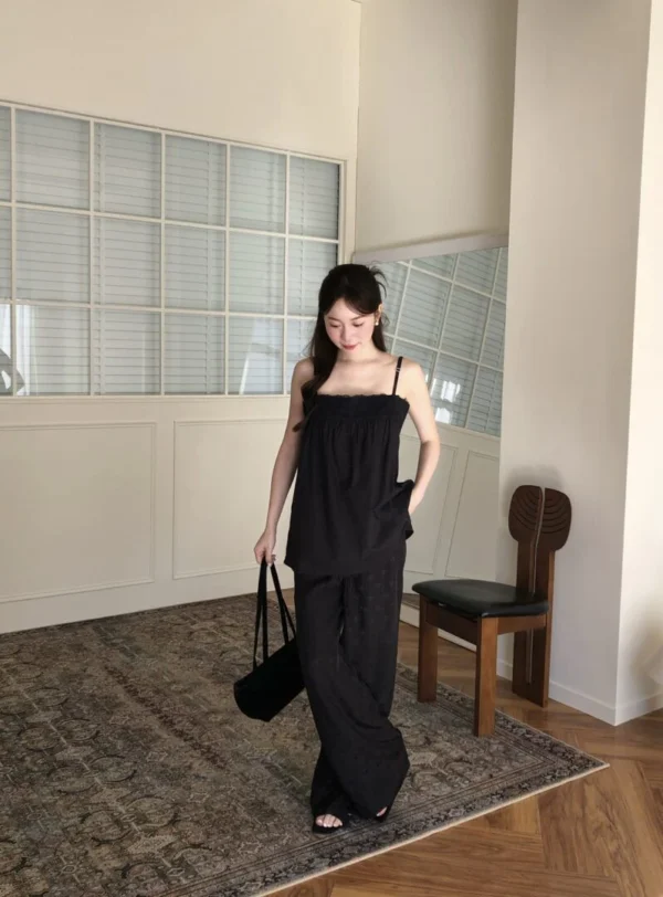 AD44 Cassis卡西斯花園蕾絲細肩背心