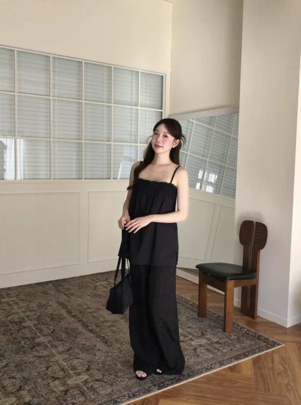 AD44 Cassis卡西斯花園蕾絲細肩背心