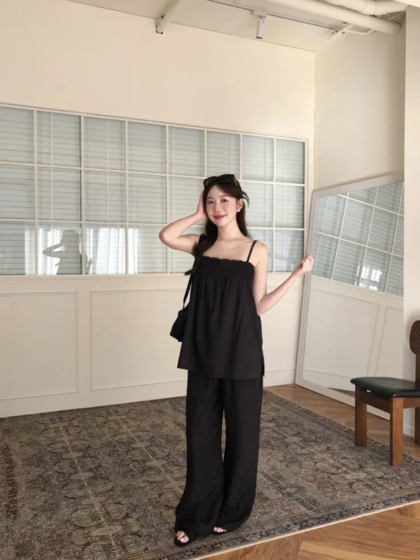 AD44 Cassis卡西斯花園蕾絲細肩背心
