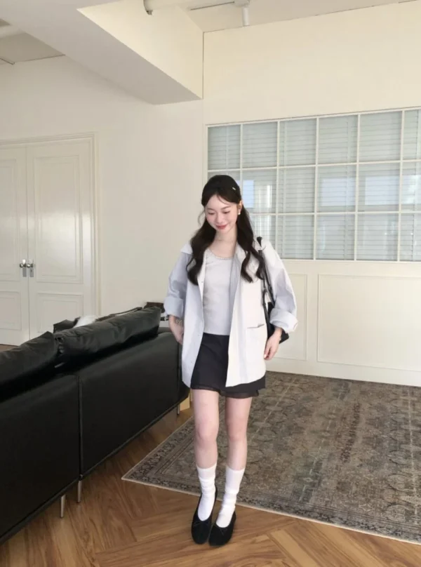 IMG_2779 AD32 Céline賽琳娜俐落中長外套