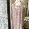 AD38 Chantilly尚蒂伊花園荷葉霧粉飄帶背心