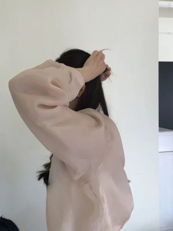 AD50 Biarritz比亞里茲雙層歐根紗夾克外套