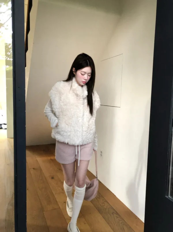 AE06 Noelle諾艾兒的冬日短絨毛短褲