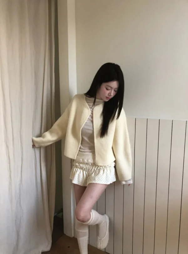 AE13 Livia莉薇亞的輕柔羊毛針織外套