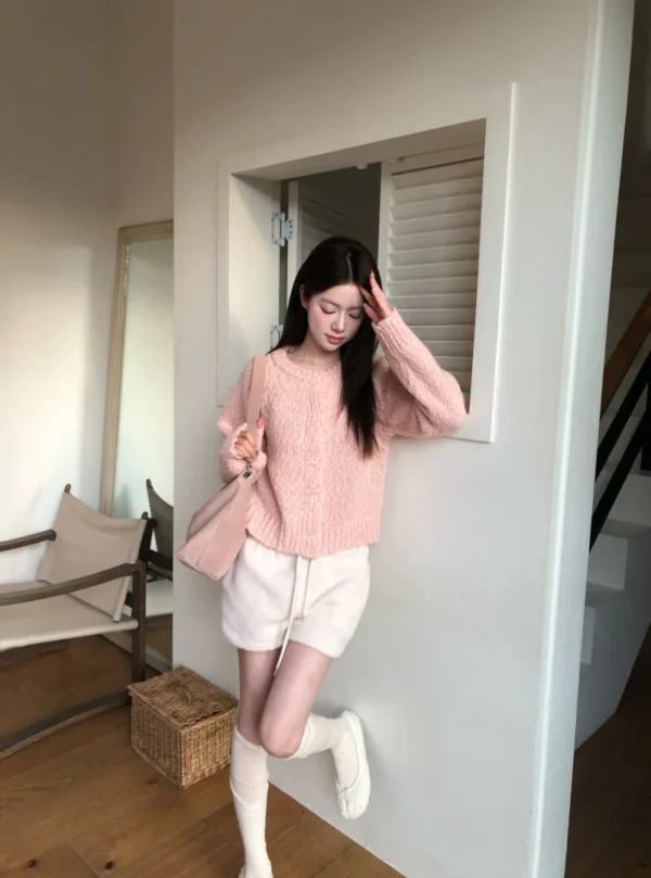 AE06 Noelle諾艾兒的冬日短絨毛短褲