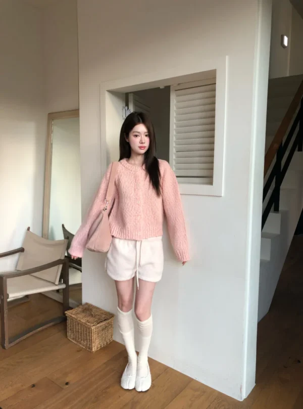 AE06 Noelle諾艾兒的冬日短絨毛短褲