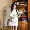 AE38 Giverny吉維尼的法式柔霧短裙