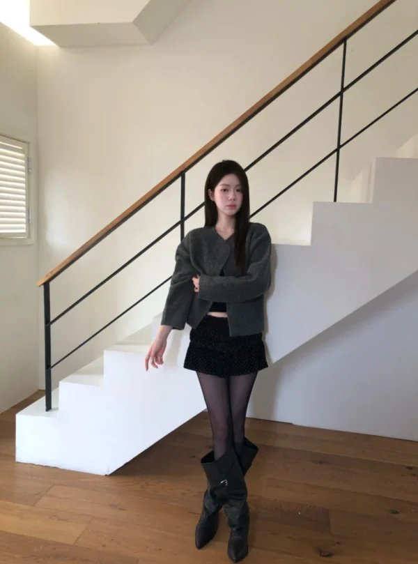 AE13 Livia莉薇亞的輕柔羊毛針織外套