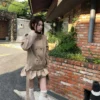 1 (91) AE69 Brielle布莉爾尖頭皮革釦環長靴