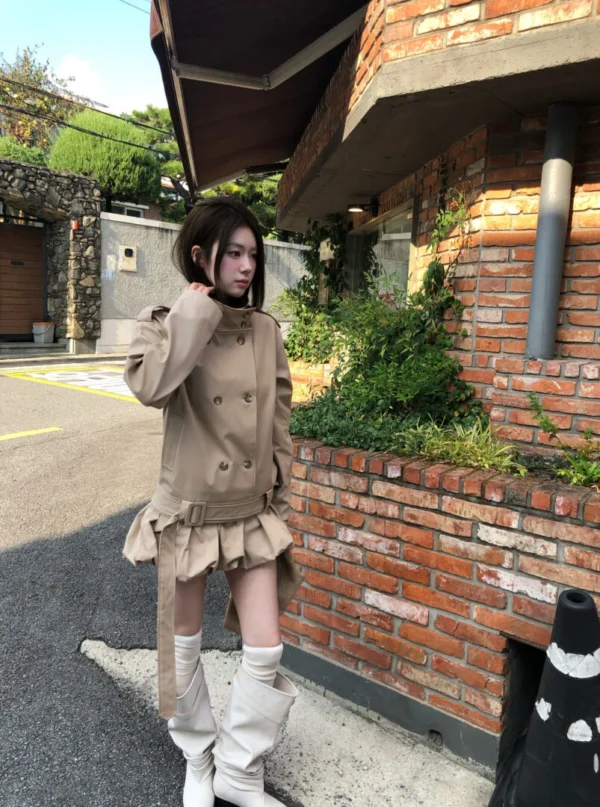 1 (91) AE69 Brielle布莉爾尖頭皮革釦環長靴