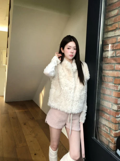 2 AE06 Noelle諾艾兒的冬日短絨毛短褲